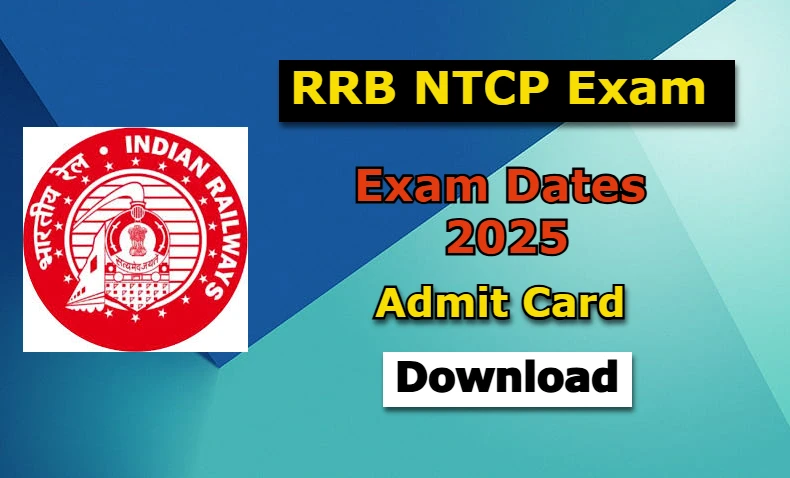 RRB NTCP Exam Admit Card Download